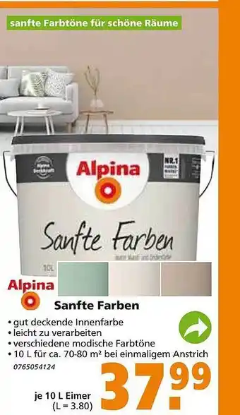 Globus Baumarkt Sanfte Farben Angebot