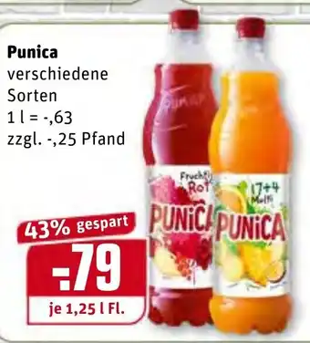 REWE Punica 1,25L Angebot