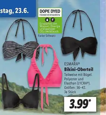 Lidl Esmara Bikini-oberteil Angebot