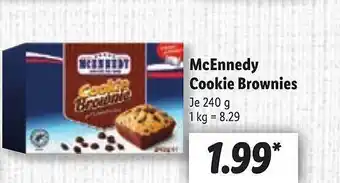 Lidl Mcennedy Cookie Brownies Angebot