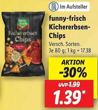 Lidl Funny-frisch Kichererbsen-chips Angebot