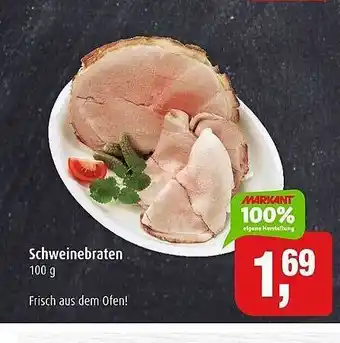 Markant Schweinebraten Angebot