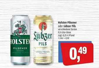 Markant Markt Holsten Pilsener Oder Lübzer Pils Angebot