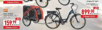 Marktkauf Karlie Fahrrad-hundeanhänger „doggy Liner“ Angebot