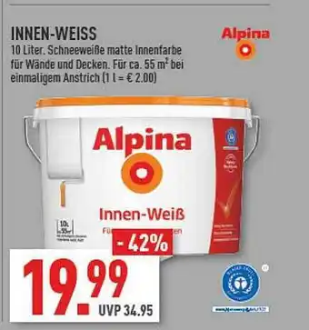 Marktkauf Alpina Innen-weiss Angebot