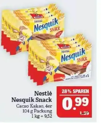 Marktkauf Nestlé Nesquik Snack Angebot