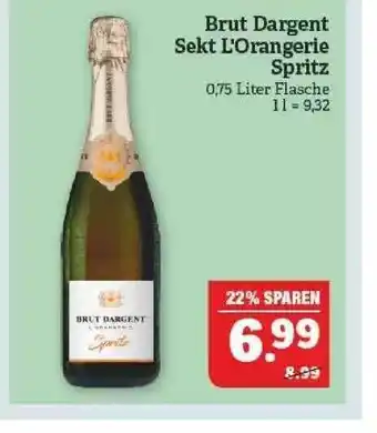 Marktkauf Brut Dargent Sekt L'orangerie Spritz Angebot