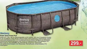 Famila Nord West Bestway Power Steel Frame Pool Angebot