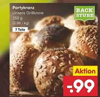 Netto Marken-Discount Partykranz Unsere Grillkrone Angebot