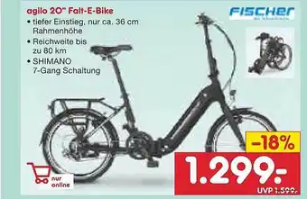 Netto Marken-Discount Fischer Agilo 20 Angebot