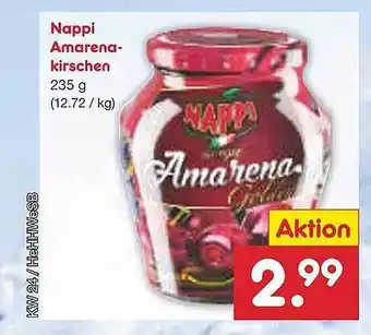 Netto Marken-Discount Nappi Amarena Kirschen Angebot