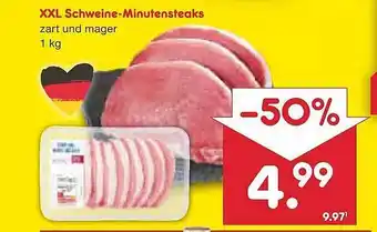 Netto Marken-Discount Xxl Schweine-minutensteaks Angebot