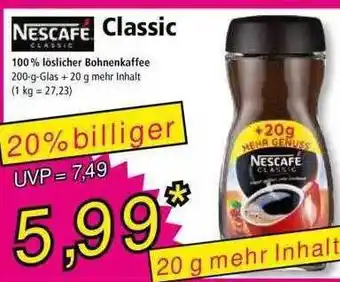 Norma Nescafe Classic Angebot