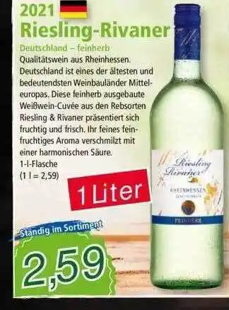 Norma 2021 Riesling-rivaner Angebot