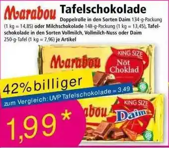 Norma Marabou Tafelschokolade Angebot