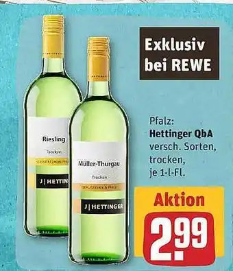 REWE Pfalz: Hettinger QbA Angebot