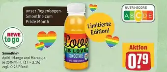 REWE Rewe To Go Smoothie Angebot