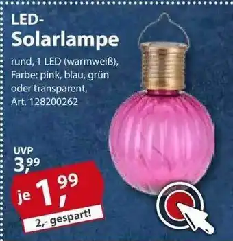 Sonderpreis Baumarkt Led-solarlampe Angebot