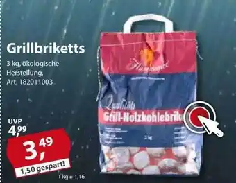 Sonderpreis Baumarkt Grillbriketts Angebot