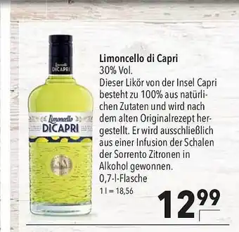 CITTI Markt Limoncello Di Capri Angebot