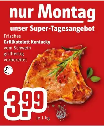 REWE Kaufpark Frisches Grillkotelett Kentucky 1kg Angebot