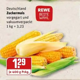 REWE Kaufpark Zuckermais 400g Angebot