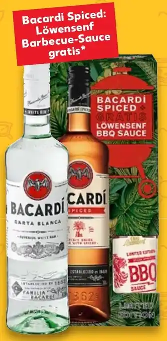 Kaufland Bacardi Carta Blance, Negra oder Spiced 0,7 L-Fl. Angebot