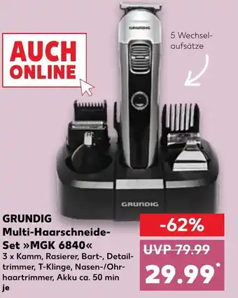 Kaufland Grundig Multi-Haarschneide Set MGK 6840 Angebot