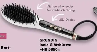 Kaufland Grundig Ionic Glättbürste ,,HB 5850" Angebot