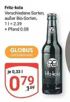 Globus Fritz-kola Angebot