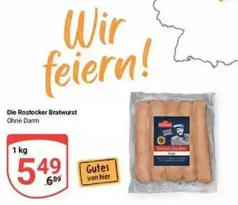 Globus Die Rostocker Bratwurst Angebot