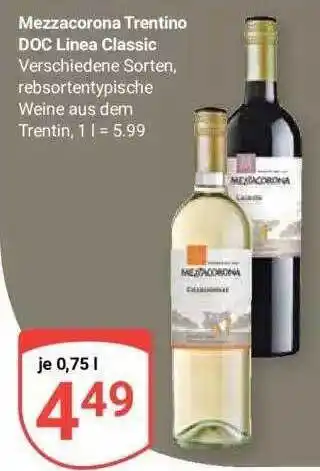 Globus Mezzacorona Trentino Doc Linea Classic Angebot