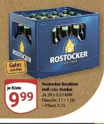 Globus Rostocker Bockbier Hell Oder Dunkel Angebot