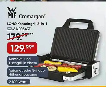 Galeria Wmf Cromargan Lono Kontaktgrill 2in1 Angebot