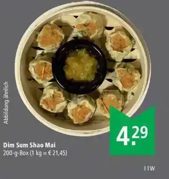 Marktkauf Dim Sum Shao Mai Angebot