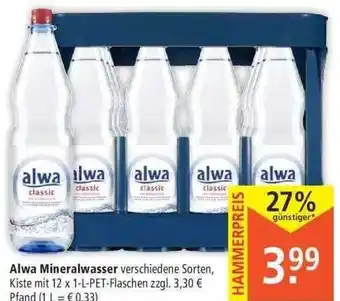 Marktkauf Alwa Mineralwasser Angebot