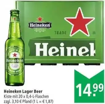 Marktkauf Heineken Lager Beer Angebot