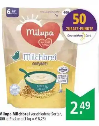 Marktkauf Milupa Milchbrei Angebot