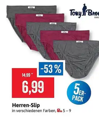 Stolz Tony Brown Herren-slip Angebot