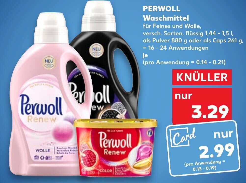 Spannende Perwoll Angebot Kaufland Bilder