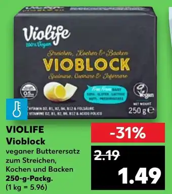 Kaufland Violife Vioblock 250 g Pckg. Angebot