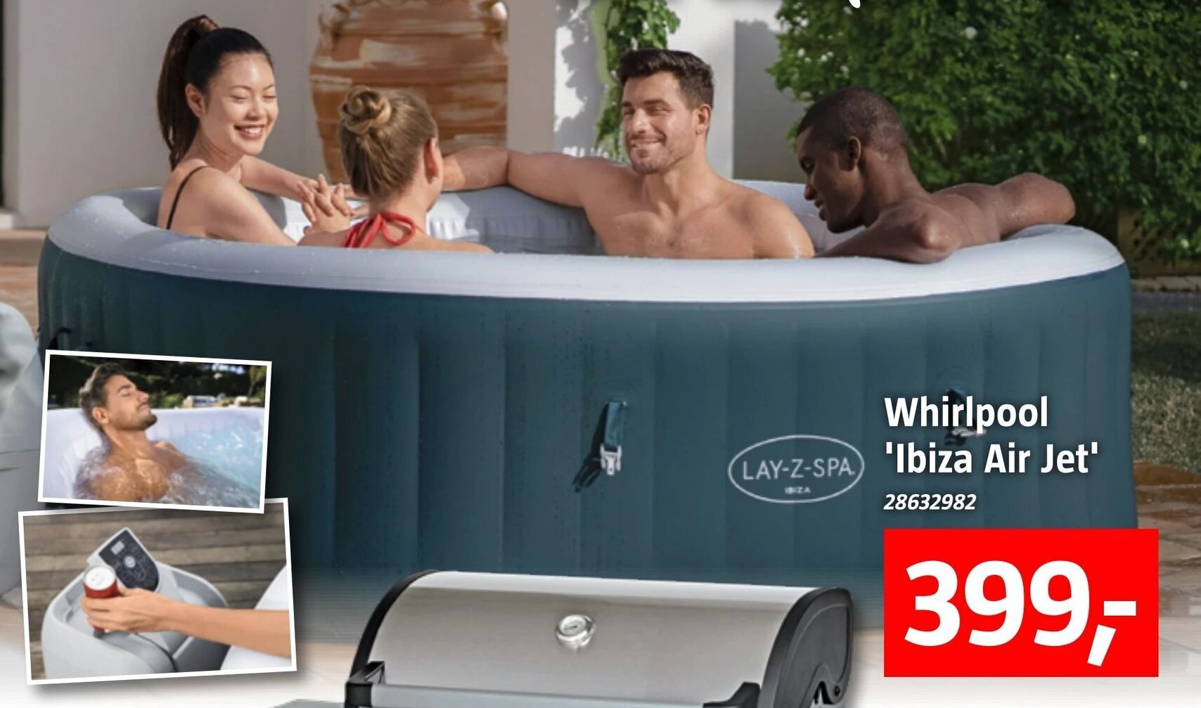 LayZSpa Whirlpool Air Jet Angebot bei Bauhaus