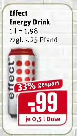 REWE Kaufpark Effect Energy Drink 0,5 L Angebot