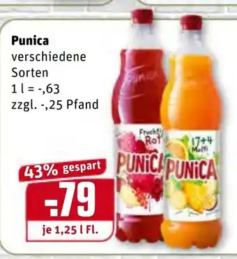 REWE Kaufpark Punica 1,25L Angebot