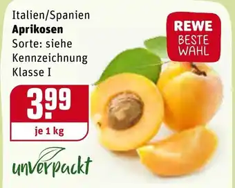 REWE Kaufpark Aprikosen 1kg Angebot