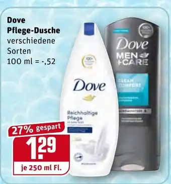 REWE Kaufpark Dove Pflege Dusche 250ml Angebot