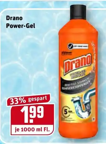 REWE Kaufpark Drano Power Gel 1000ml Angebot