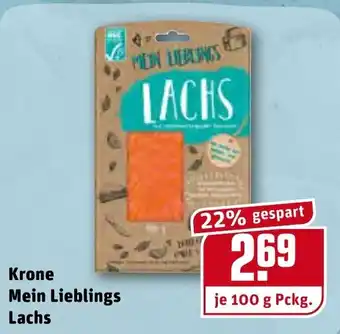 REWE Kaufpark Krone Meine Lieblings Lachs 100g Angebot