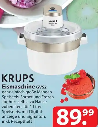 Famila Nord Ost Krups Eismaschine GVS2 Angebot