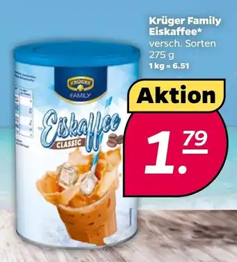 NETTO Kruger Family Eiskaffee 275g Angebot